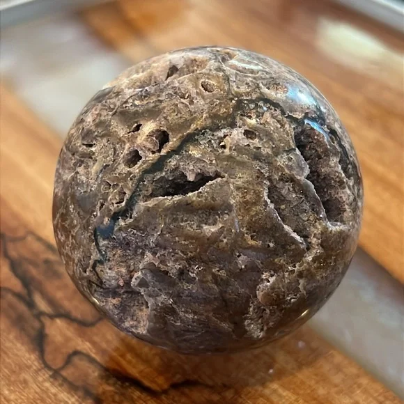 Sphalerite Gemstone Crystal Sphere NWOT
